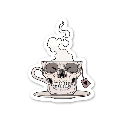 Skull Tea Cup
