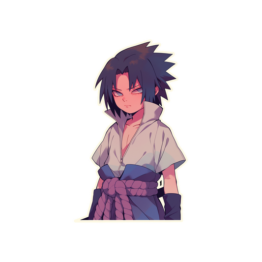 sasuke uchiha naruto anime sticker