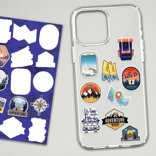 Savage Aquarius Energy Sheet Mini Stickers