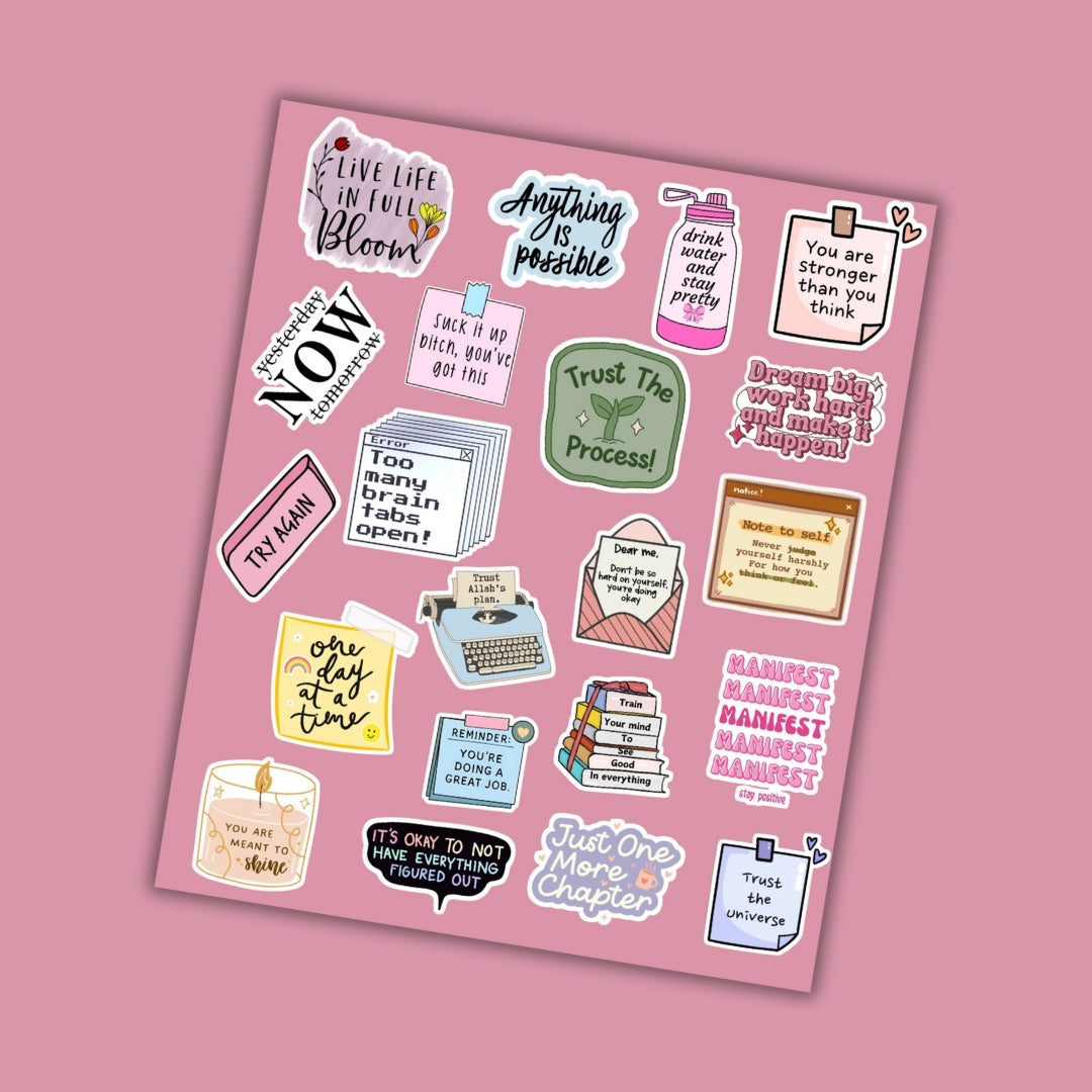 Wholesome Reminder Mini Stickers