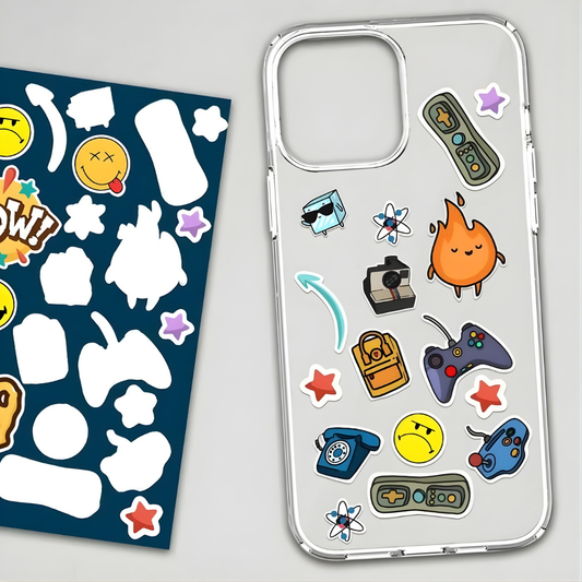 Arcade Emoji Decals Mini Stickers