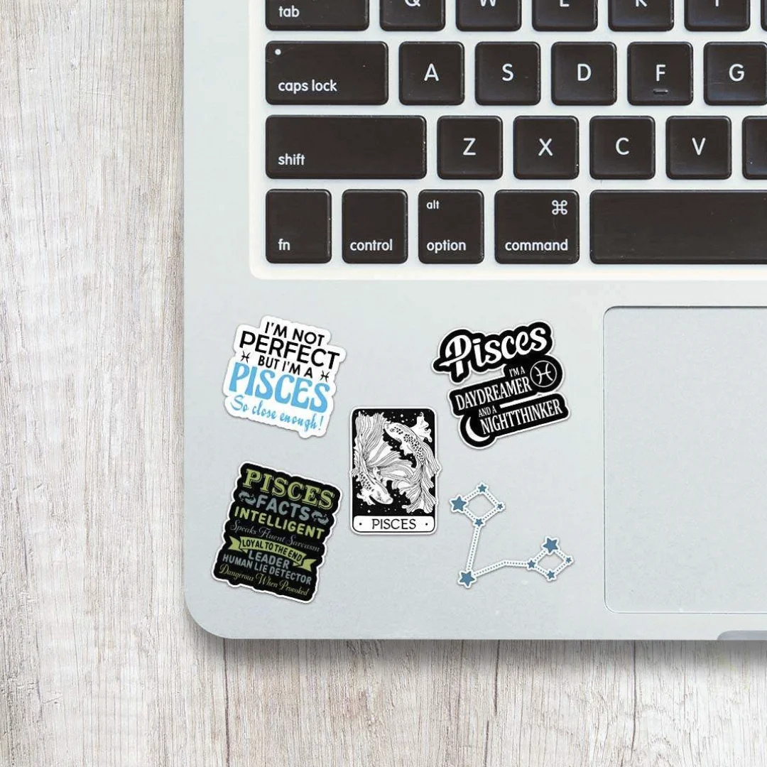 Pisces Zodiac Energy Mini Stickers
