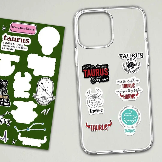 Bold Taurus Energy Mini Stickers