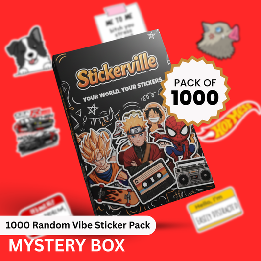 Mystery Box 9 [ 1000 Random Stickers]