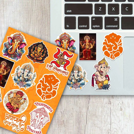 Divine Ganesha   Collection Mini Stickers