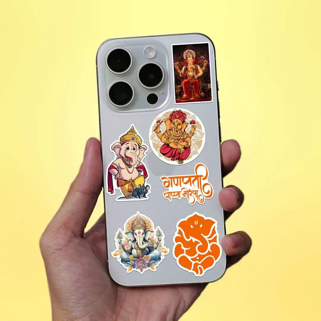 Divine Ganesha   Collection Mini Stickers