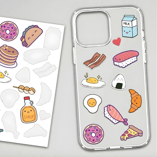 Kawaii Food Friends Mini Stickers