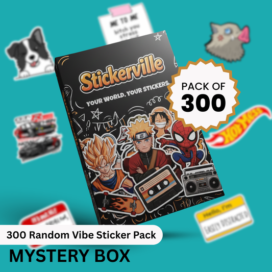 Mystery Box 6 [ 300 Random Stickers]