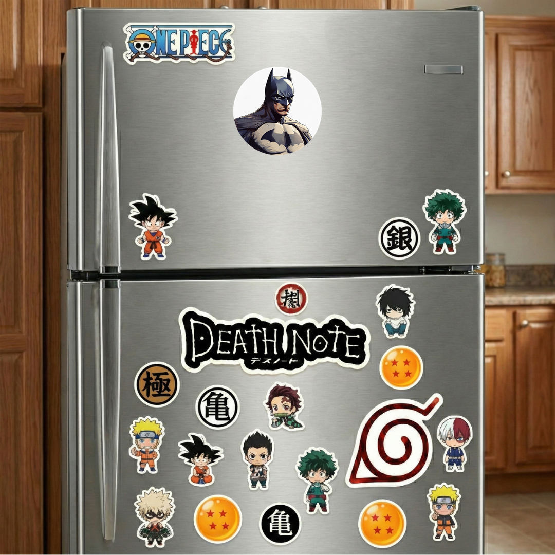 aesthetic batman round sticker