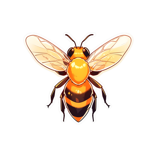 aesthetic bee sticker