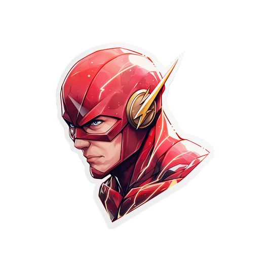 aesthetic flash dc comics sticker