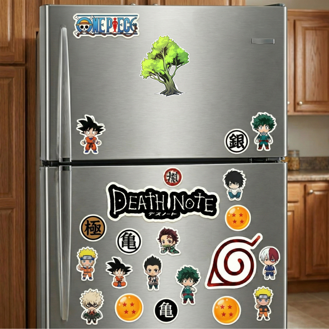 aesthetic green tree cartoon sticker