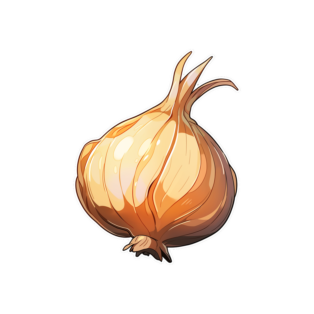 aesthetic onion sticker