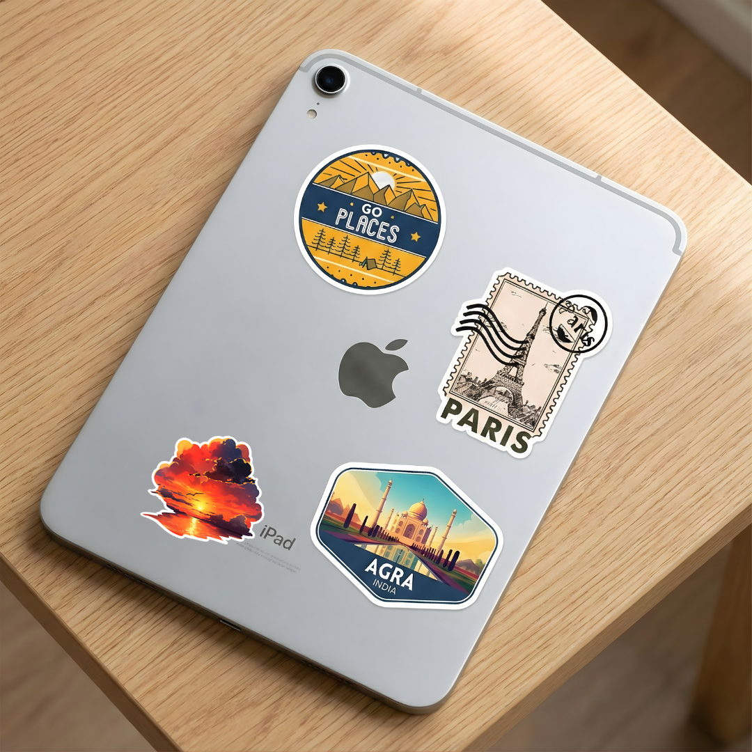 aesthetic orange sea sunset sticker