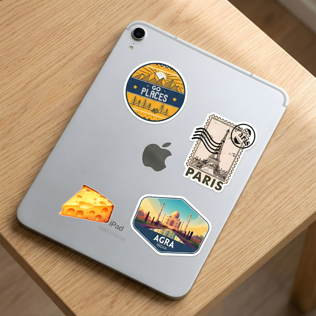 aesthetic piece of cheese sticker