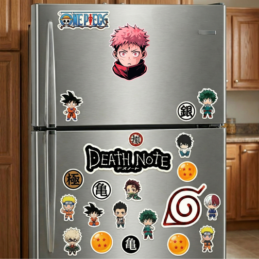 aesthetic yuji itadori jujutsu kaisen sticker