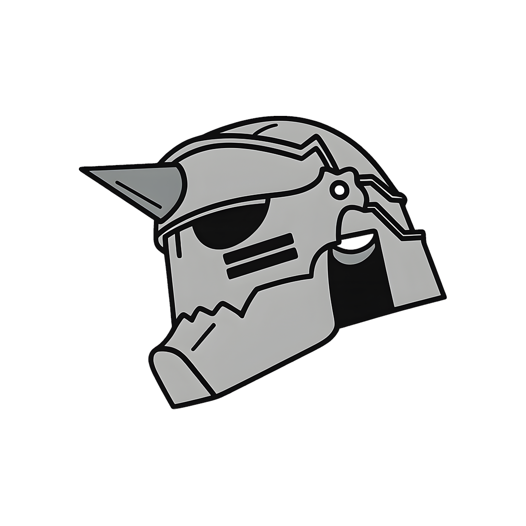 alphonse elric armor helmet anime sticker