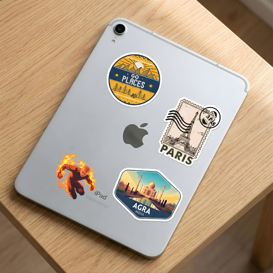 amazing human torch marvel sticker