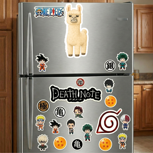 angry llama minecraft movie sticker