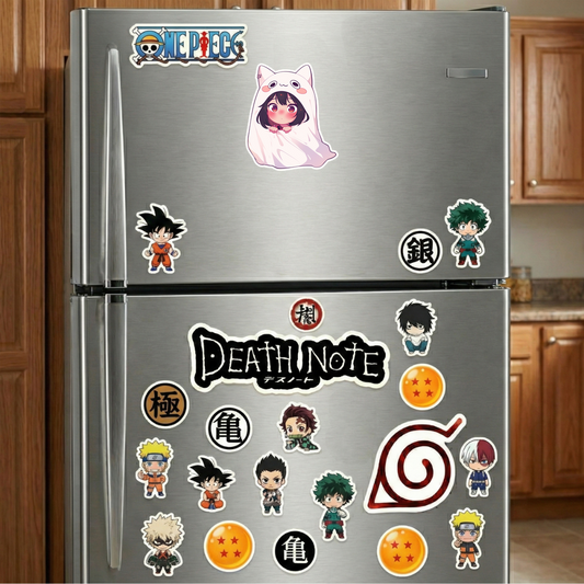 anime girl cat hood blanket sticker