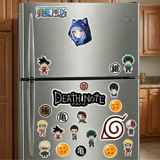 anime girl with pink purple eyes sticker