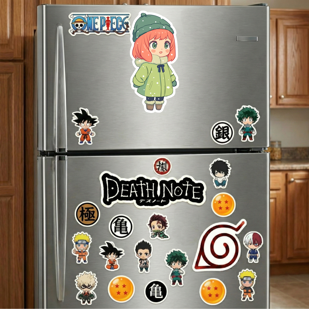anya forger winter outfit spy x family sticker