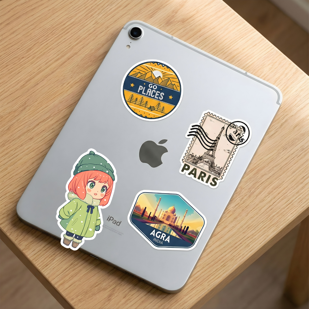 anya forger winter outfit spy x family sticker