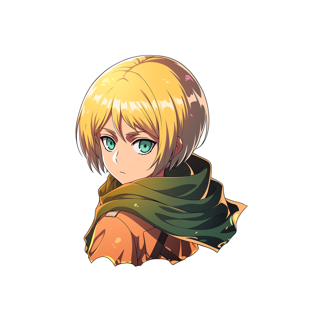 aot armin arlert aesthetic sticker