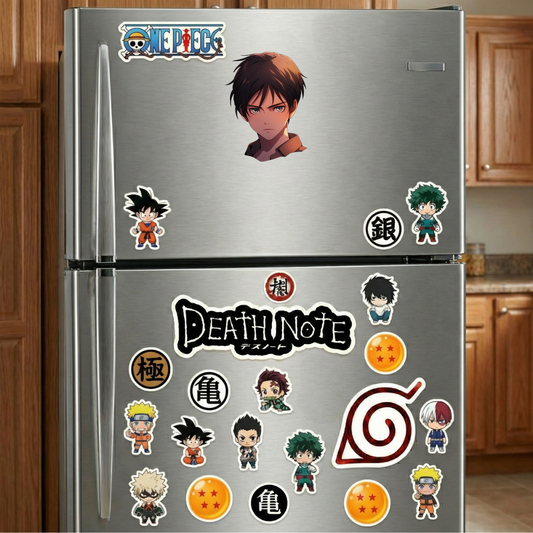 aot eren yeager head anime sticker