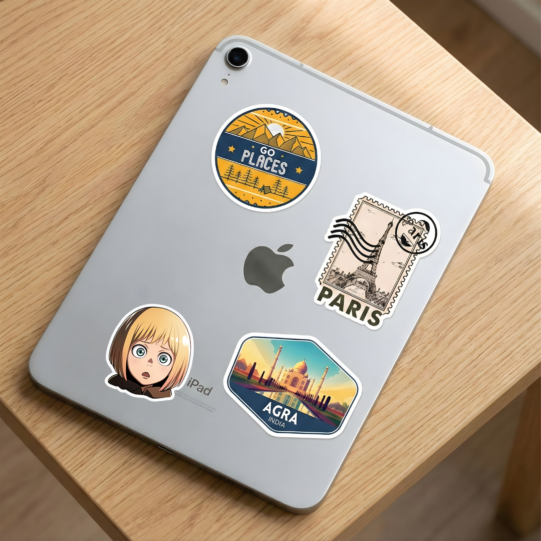 aot surprised disheartened armin arlert sticker