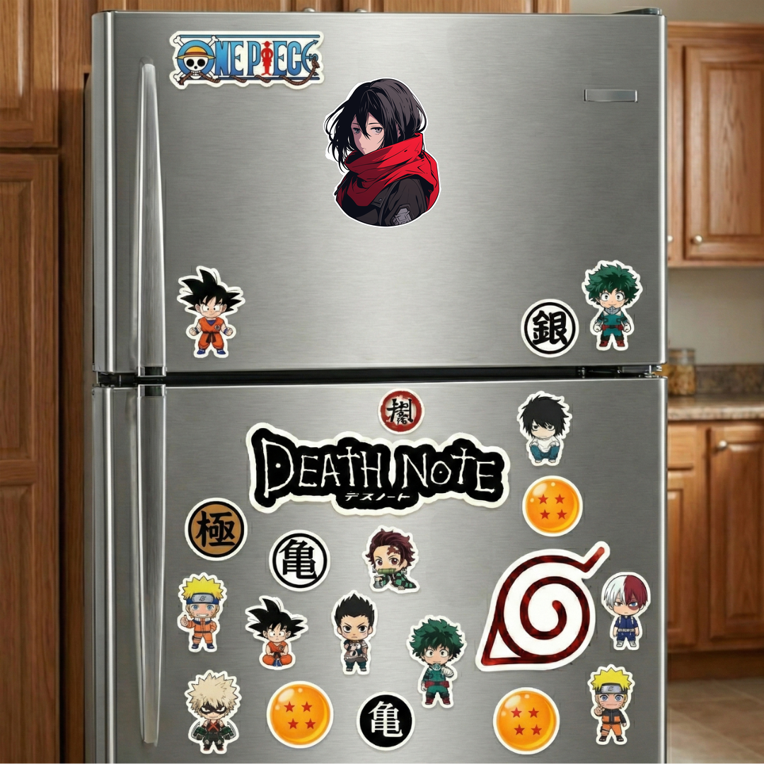 attack on titan mikasa ackerman sticker