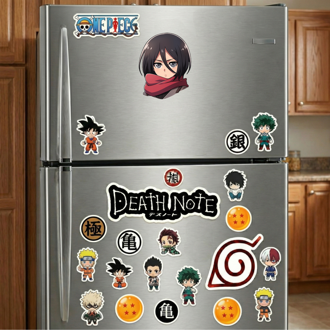 attack on titan sad mikasa sticker