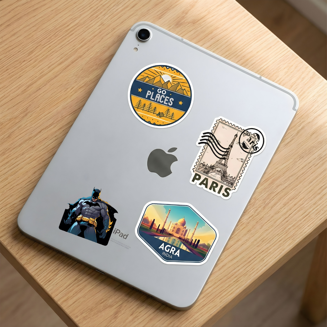 batman muscular comic pose sticker
