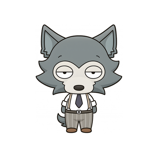 beastars legoshi chibi sticker