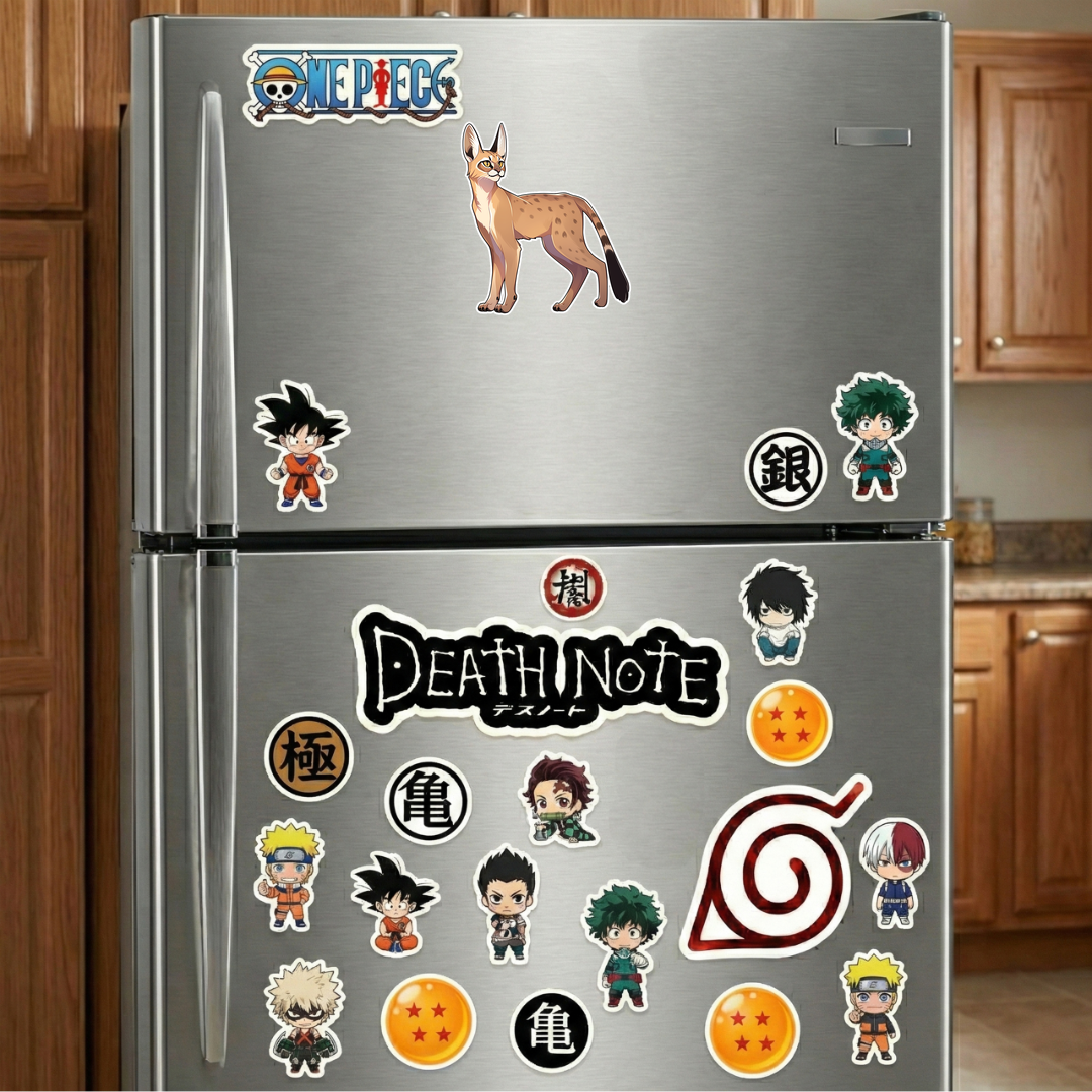 beige caracal aesthetic sticker