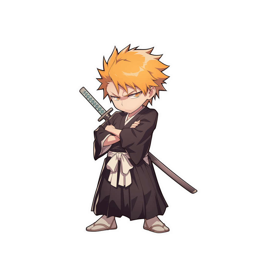 bleach chibi ichigo sticker