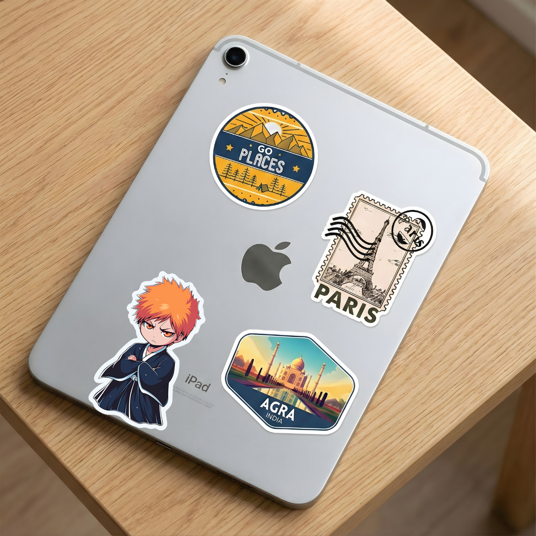 bleach cute disgruntled ichigo sticker