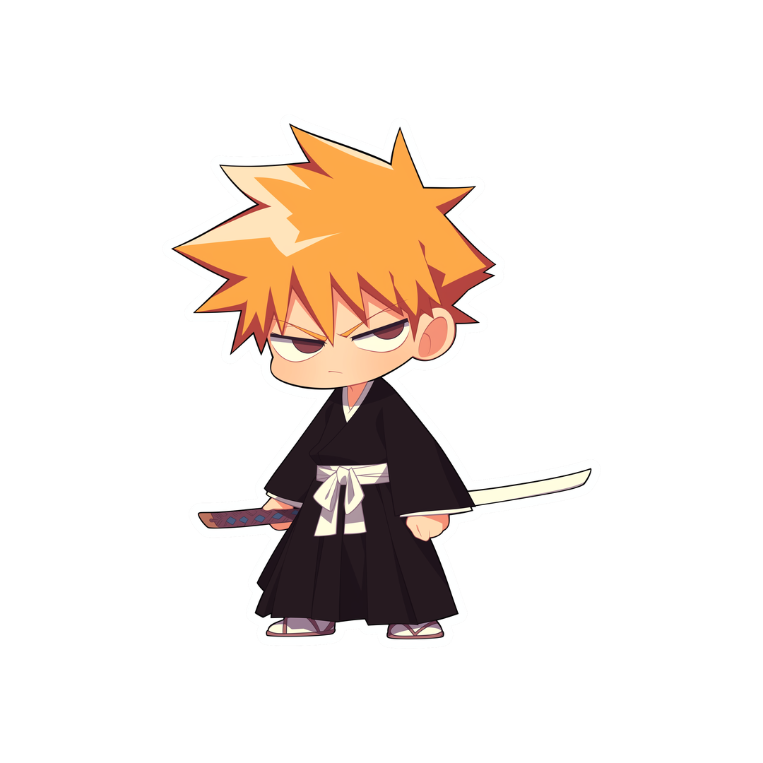 bleach ichigo chibi sticker