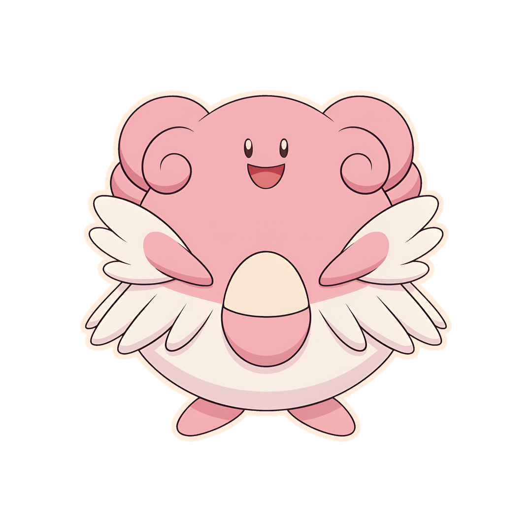 blissey pokemon happy sticker