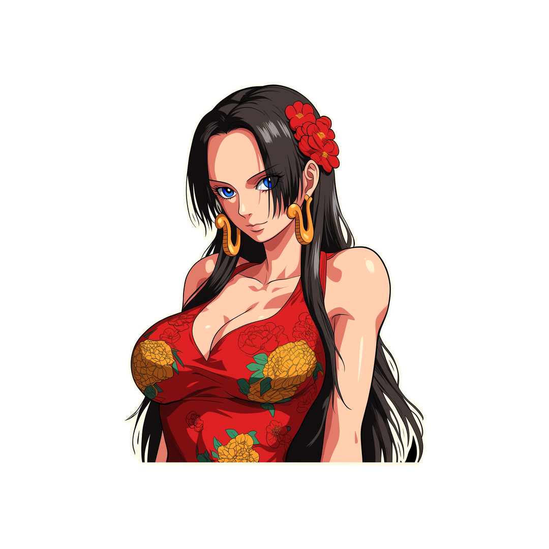 boa hancock one piece sticker