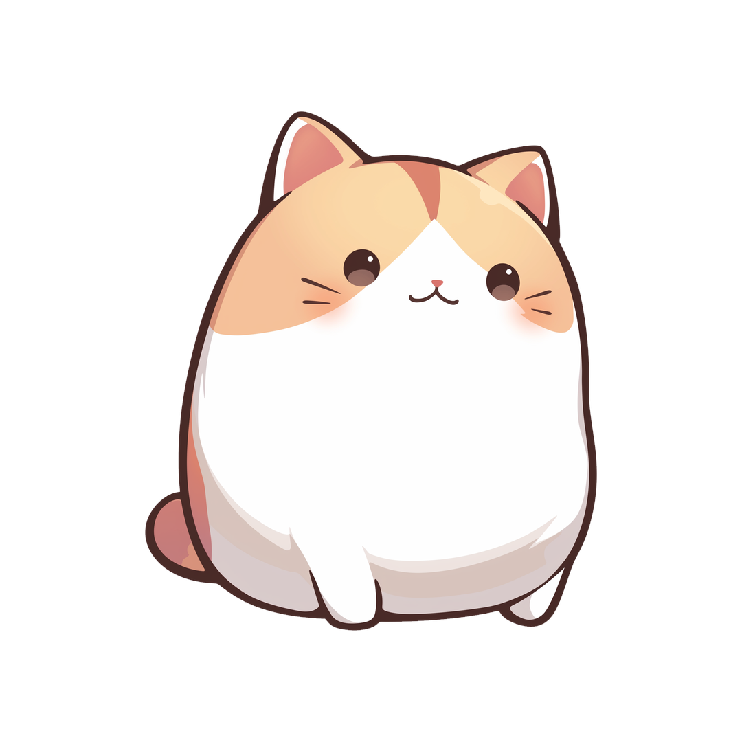 bongo cat adorable sticker