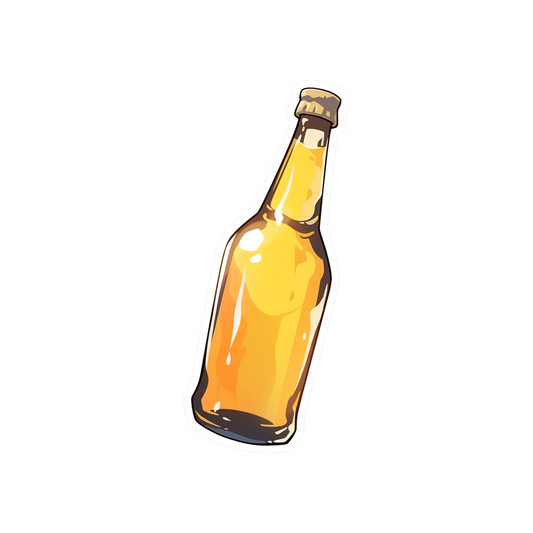bottle of lemonade sticker