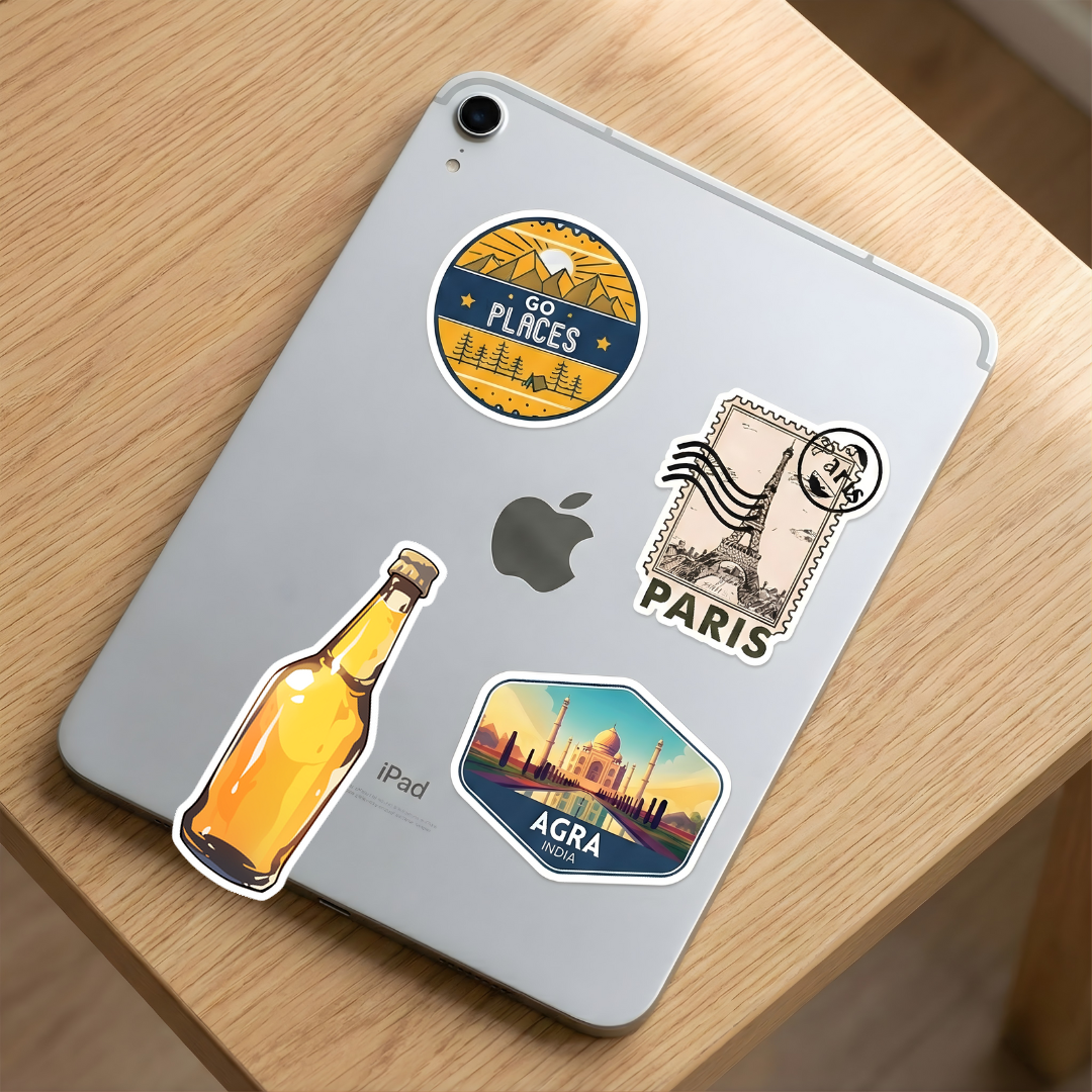 bottle of lemonade sticker