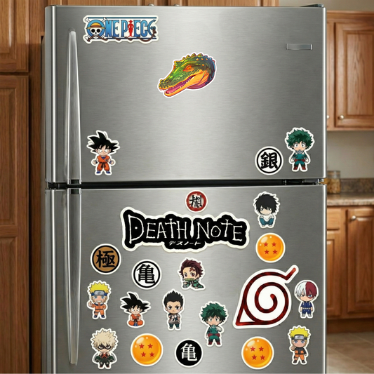 bright crocodile head sticker