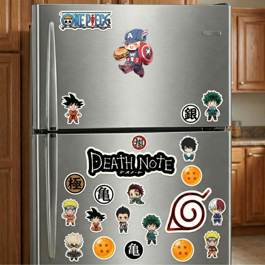 chibi captain america with burger marvel sticker