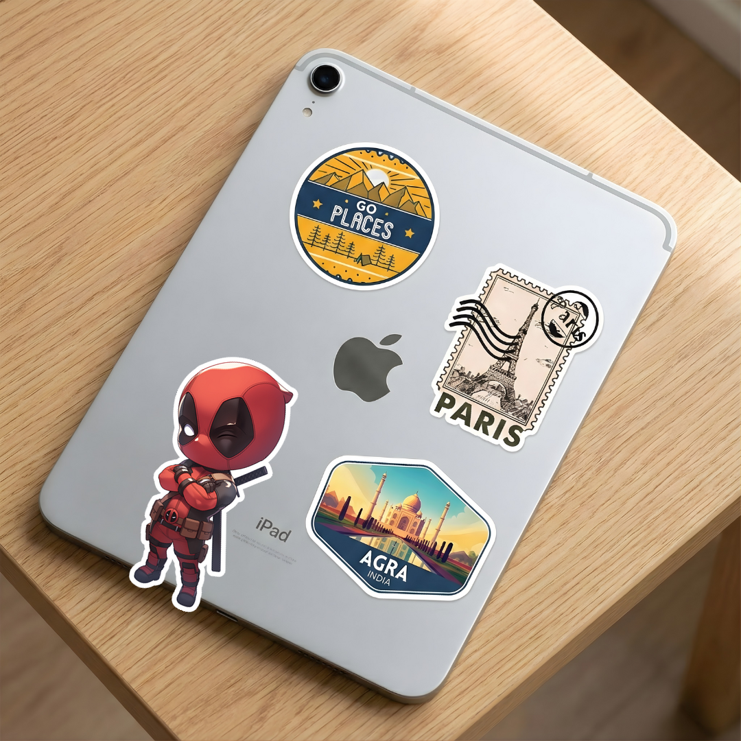 chibi deadpool marvel sticker