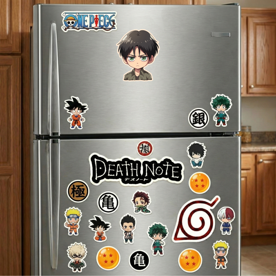 chibi eren yeager child sticker