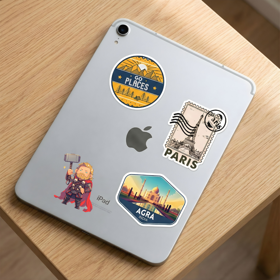 chibi god of thunder thor sticker