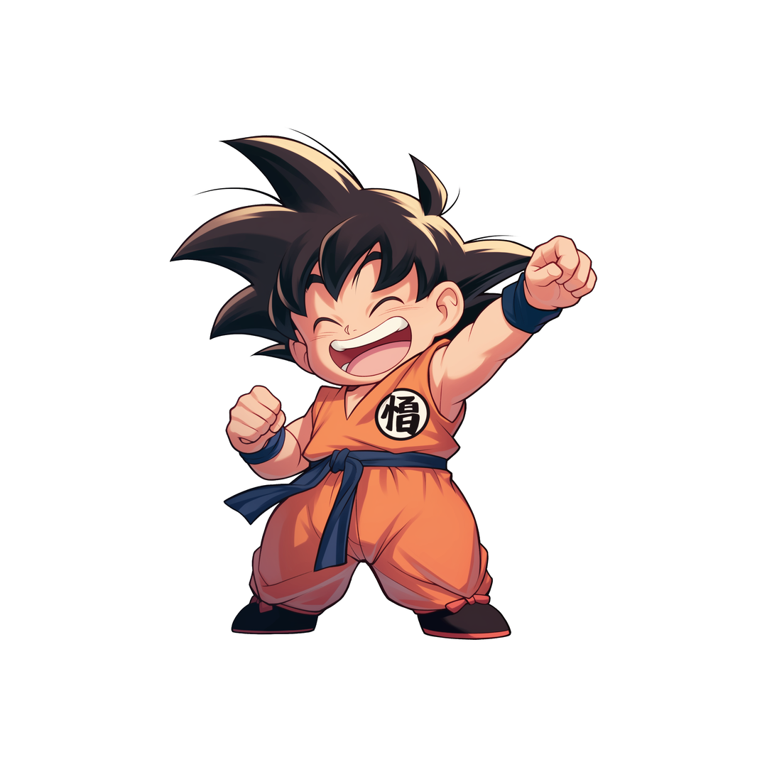 chibi goku dragon ball sticker