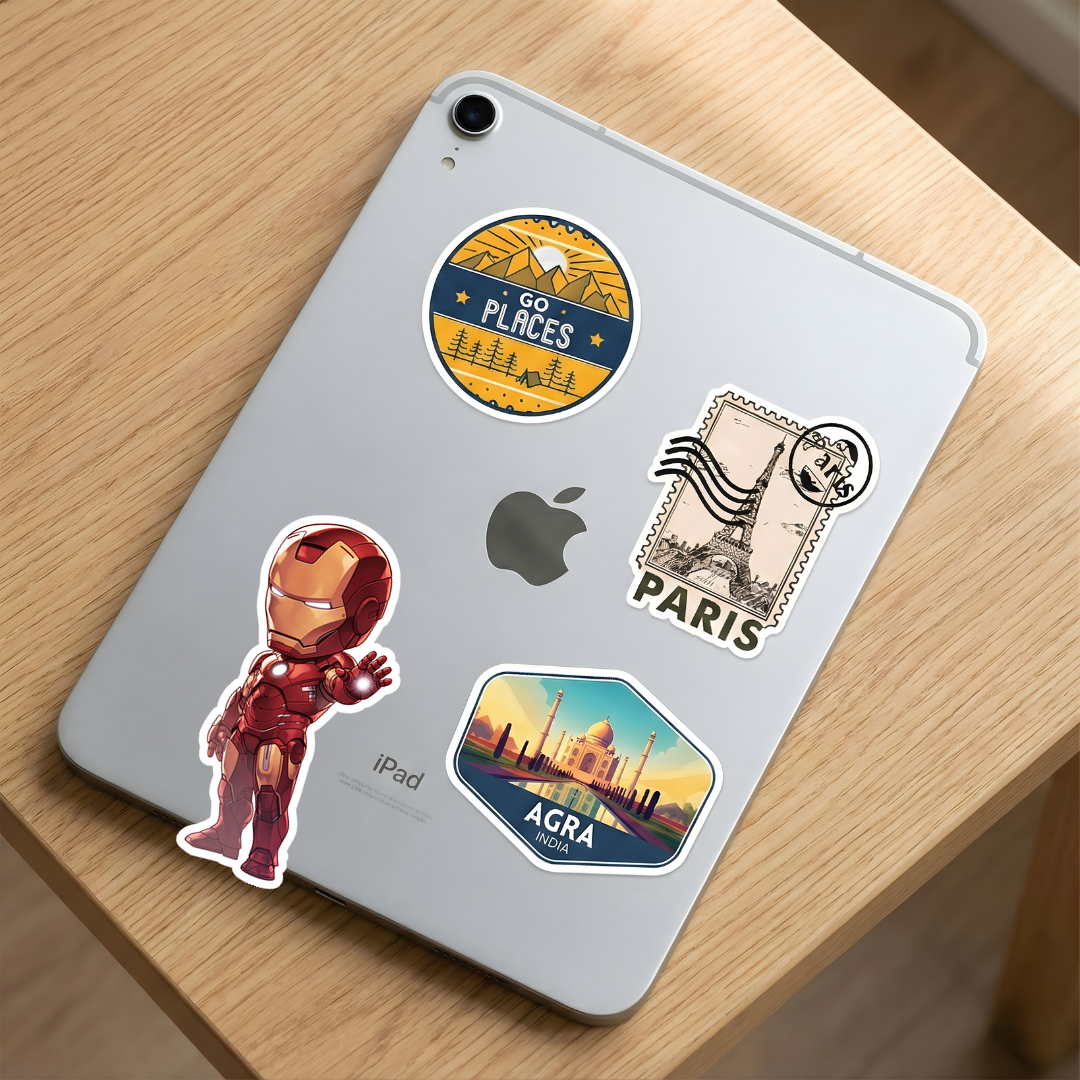 chibi iron man superhero marvel sticker